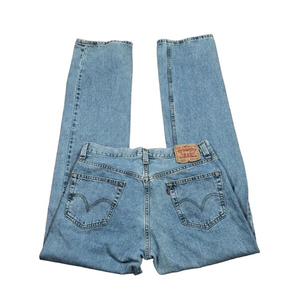 LEVIS‎ 505 Regular Fit Jeans 34x36 Light Blue Y2K - Picture 1 of 14